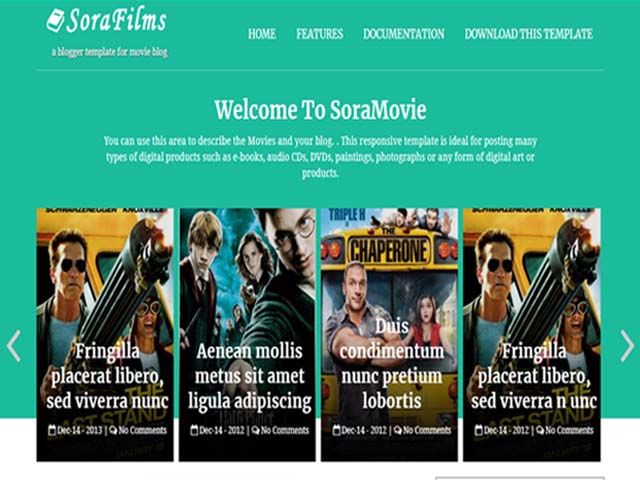 sora films free blogger theme
